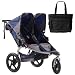 BOB ST1041 Revolution SE Duallie Stroller with Diaper Bag - Navy