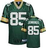 Greg Jennings Jersey: Reebok Green Replica #85 Green Bay Packers Jersey - Medium