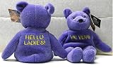 Eigenschaften Titan Sports Inc. WWE / WWE / WWF 1999 - Attitude Bears / Beanie - VAL VENIS - ORIGINAL LICENSE TAG - NEW