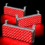 144 LED Emergency Warning Flashing Strobe Lights with 3 Mode Controller - Red by HK5