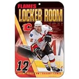 Calgary Flames Official Logo 11"x17" Sign