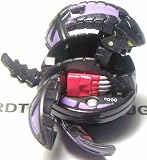 Bakugan New Vestroia Bakuneon LOOSE Single Figure Darkon (Black) Alpha Percival 800 G [ in hand ready to ship limited supply ]