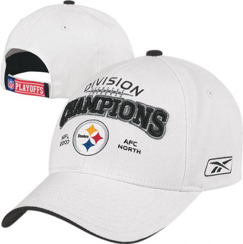 Buy Pittsburgh Steelers 2007 AFC North Division Champions Locker Room Hat