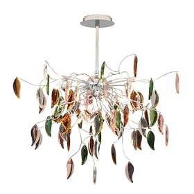 Possini Euro Vibrant Leaves of Light 29 Wide Chandelier