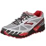 Brooks Men's Cascadia 4 Running Shoe,Roxy Red/Silver/Grey,8 D