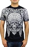 Affliction Mens Cain Velasquez Aztlan T-Shirt