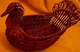 Search : 8" Wicker Turkey Basket