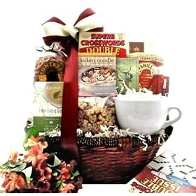 A Speedy Recovery Get Well Soon Gift Basket with Soup