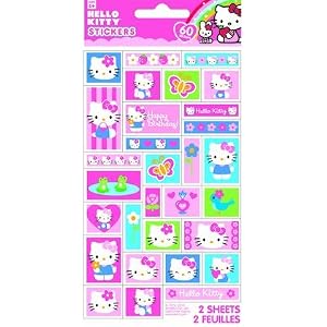 Looking for Hello Kitty birthday ideas ? Why not some very cool Hello Kitty stickers for party favors! Includes 60 stickers!