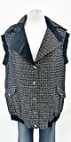 Cynthia Steffe Black Cotton-Wool Blend Jacket