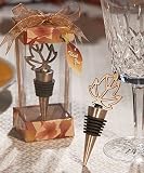 Fall Leaf Wine Bottle Stopper - Set of 3