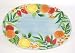 Carmel Collection Holiday Serving Platter - Light Blue - 12-1/4-in x 16-1/2-in
