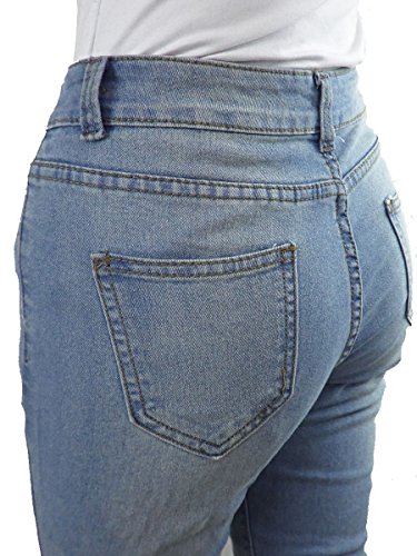 LANFEI Women's Stretch jeans Curvy Skinny-Leg Jeans