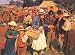 Gala Day by Sir Alfred J. Munnings. Size 24.00 inches width by 20.00 inches height. High Quality Art Poster Print