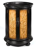 Capetown Oval Accent Wine Rack Bar with Removable Tray