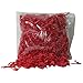 JAM PAPER Crinkle Cut Shred Tissue Paper - 2 oz - Red - Sold Individually