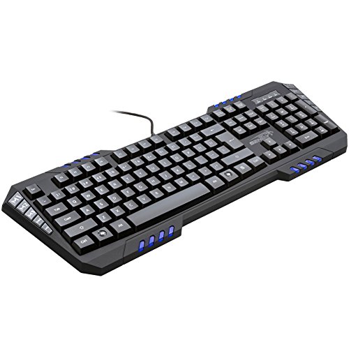 Gaming Keyboard Blue LED Photo
