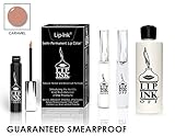 LIP INK Organic Vegan 100% Smearproof Lip Stain Kit Caramel