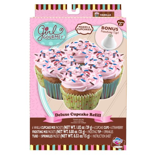 Girl Gourmet Deluxe Vanilla Cupcake Refills
