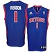 Search : Allen Iverson Blue Adidas NBA Replica Detroit Pistons Jersey