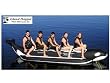 5-Passenger Inline Heavy Recreational "Whale Ride" Banana Boat Water Sled