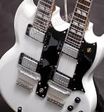 Alex Lifeson Doubleneck RUSH Miniature Guitar