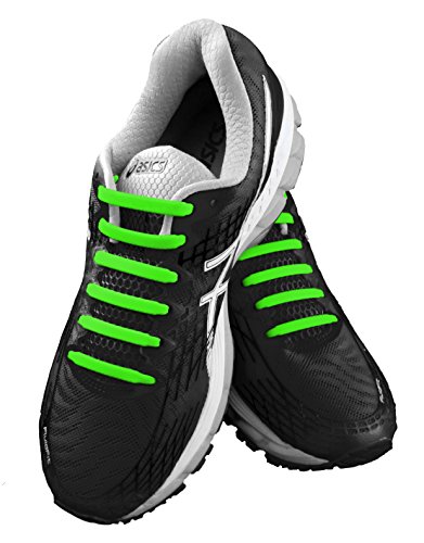 Kicks Silicone No Tie Shoelaces For Adults