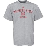 adidas Mississippi State Bulldogs Ash Soccer Practice T-shirt