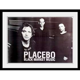 Placebo Black Market Music tour poster (affiche) approx 36" x 24" inch ( 90 x 60 cm)new large