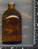 IMAGE OF , , 6 , , Amber Bottles, and , ,6 , , Corks, Glass Bottles