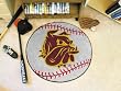 Minnesota-Duluth Bulldogs 29" Round Baseball Floor Mat (Rug)