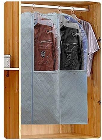 Dustproof Non-woven Bamboo Charcoal Clothes Storage Organizer Protector 3Pcs