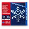 Konstsmide 4440-103 LED Acryl Schneeflocke (24 warm wei�e Dioden, �: 40cm, 24V Au�entrafo, 1.44W, transparentes Kabel)