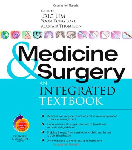 Medicine and Surgery: An integrated textbook With STUDENT CONSULT online access - 1e Image Medicine and Surgery: An integrated textbook With STUDENT CONSULT online access - 1e