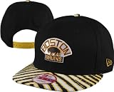 Boston Bruins 9Fifty Zubaz Vintage Snapback Adjustable Hat