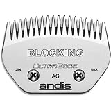 Andis Carbon-Infused Steel UltraEdge Blending Dog Clipper Blade, Medium, 1/16-Inch Cut Length