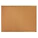 Quartet Cork Board, Bulletin Board, 2' x 1.5' Corkboard, Oak Finish Frame (301)