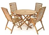 York Round 4 Seater Recliner Garden Furniture Set - BIG SALE - FREE DLIVERY