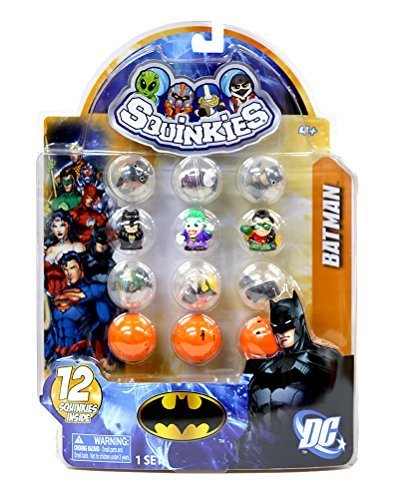 SQUINKIES DC COMICS BATMAN Heroes & Villains 12-Pack