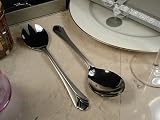 2pc Stainless salad set Florence m s design - D`Lusso Collections (Set of 12)