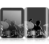 Drum Design Decorative Skin Cover Decal Sticker for HP TouchPad 9.7 inch Tablet