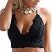 ROPALIA Women Crochet Lace Bralette Knit Bra Boho Beach Bikini Halter Tank Top