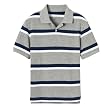Boys' Cherokee&reg; Ultimate Stripe Pique Polo - Grey