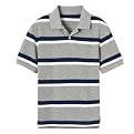 Boys' Cherokee&reg; Ultimate Stripe Pique Polo - Grey