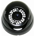 1/3" Sony CCD 36-LED Waterproof Infrared Dome Vandal-Proof Camera -540 TV Lines w/ 4-9mm Lens (Black)