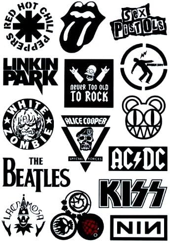 Gent House Rock N Roll Band Luggage Skateboard Laptop Car Bumper Sticker