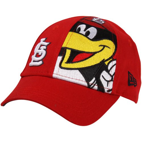 New Era St. Louis Cardinals Toddler Fredbird Big Mascot Hat - Red