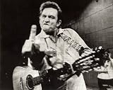 Johnny Cash Photo FU The Bird Folsom Prison Concert Music Photos 8x10