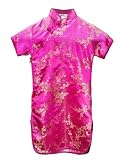 Plum blossom girl's dress