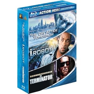 Action Hero Collection (The Day After Tomorrow / I, Robot / The Terminator) [Blu-ray]